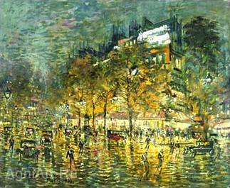 Konstantin Korovin Korovin Paris china oil painting image